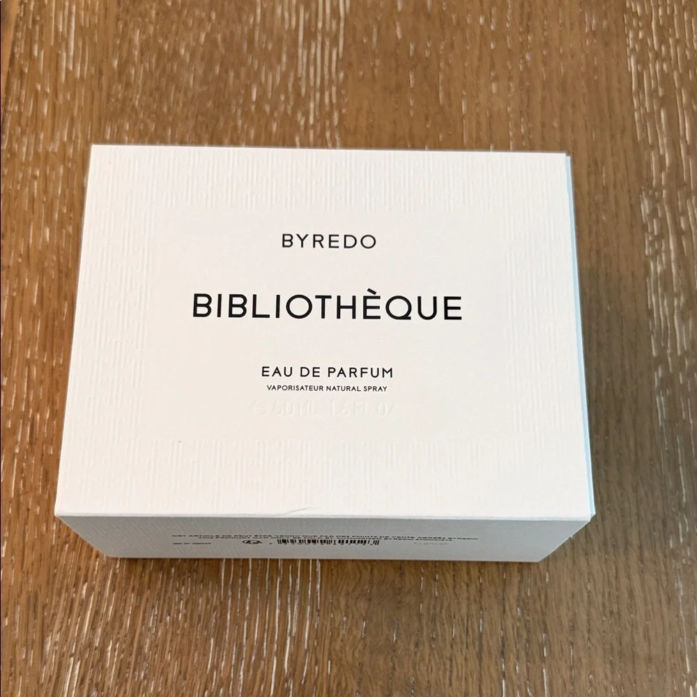 EMPTY BOX Byredo Bibliothèque Eau de Parfum